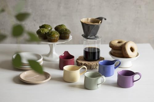 Zero Japan - Bee House Pour Over Coffee Dripper - Lead-Free & Cadmium-Free Ceramic Coffee Maker with Elegant Peek Hole, Drip Cone Brewer Coffee Gifts, Brewing Accessories - Noble Black, Standard Size