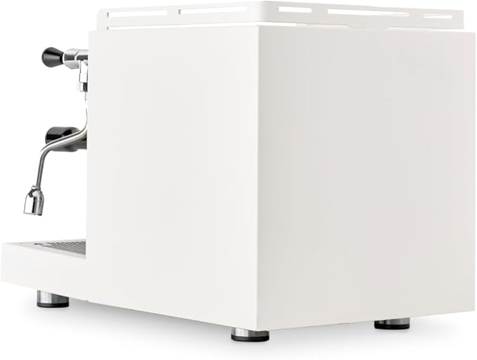 Diletta Alto Espresso Machine with Flow Control | Dual Boiler | PID | Shot Timer | Adjustable OPV | (White)