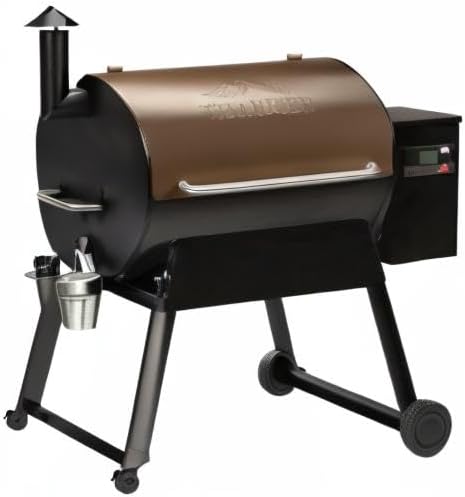 Traeger Grills Pro 780 Wood Pellet Smoker Grill, 6-in-1 BBQ Pellet Grill Combo, WiFi and App-Connected Electric Smoker, 780 Square Inches of Grilling Area, Temperature Control, Bronze Finish