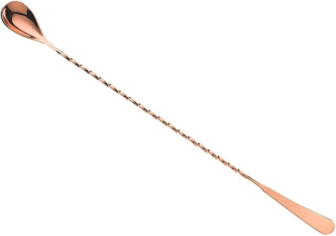 Barfly - M37010CP Barfly Standard Bar Spoon, Japanese Style 13 3/16" (33.5 cm), Copper