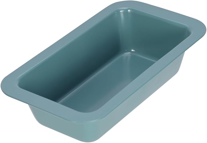 CHEFMADE Bread Loaf Pan, 8.5" x 4.5" Nonstick Meatloaf Pan, Bakeware for Oven Baking，Homemade Bread （Green）