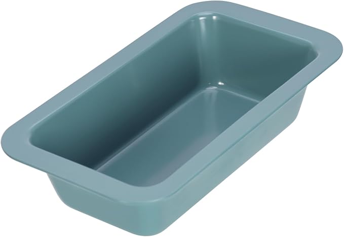 CHEFMADE Bread Loaf Pan, 9.6" x 5.3" Nonstick Meatloaf Pan, Bakeware for Oven Baking，Homemade Bread （Green）
