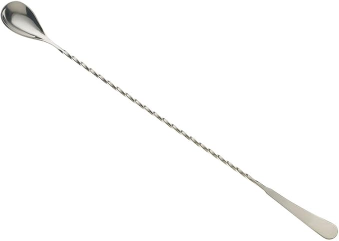 Barfly Standard Bar Spoon, Japanese Style 13 3/16" (33.5 cm), Stainless Steel