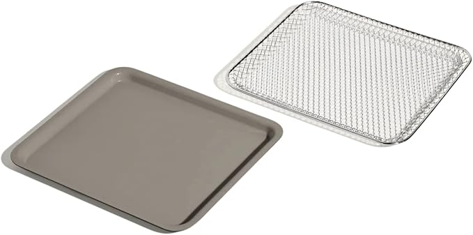 Our Place Wonder Oven Essentials Kit | Extra Air Fryer Basket & Nonstick Ceramic-Coated Bake Pan | Oven Safe, Eco-Friendly | Char