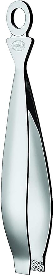 Rosle Stainless Steel Fishbone Tongs, 5.9-inch, Silver