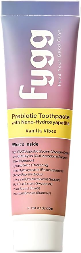 Nano Hydroxyapatite Toothpaste for Kids and Adult (Vanilla - Travel)