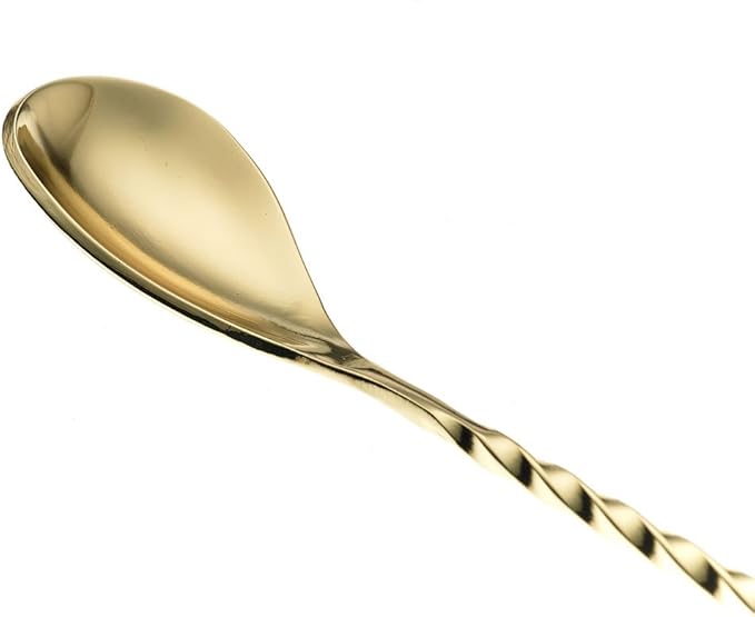 Barfly Fork Bar Spoon, End 15 3/4" (40 cm), Gold