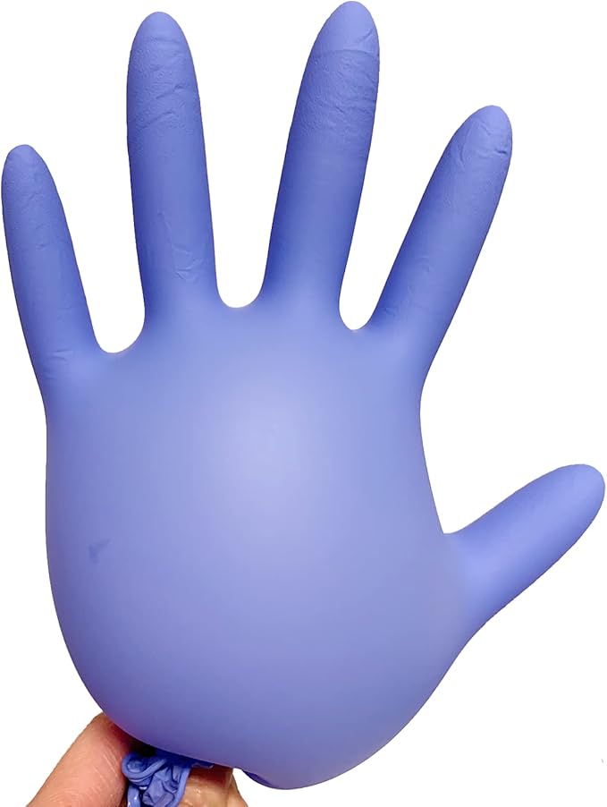 Nitrile Food Safe Disposable Medical Gloves Latex Free Powder Free for Food Prep Cooking Cleaning Exam 3mil