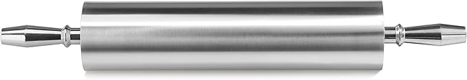 New Star Foodservice - Extra Heavy Duty Restaurant Aluminum Rolling Pin (15-Inch)