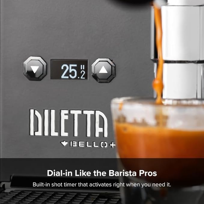 Diletta Bello+ Espresso Machine (Stainless Steel)