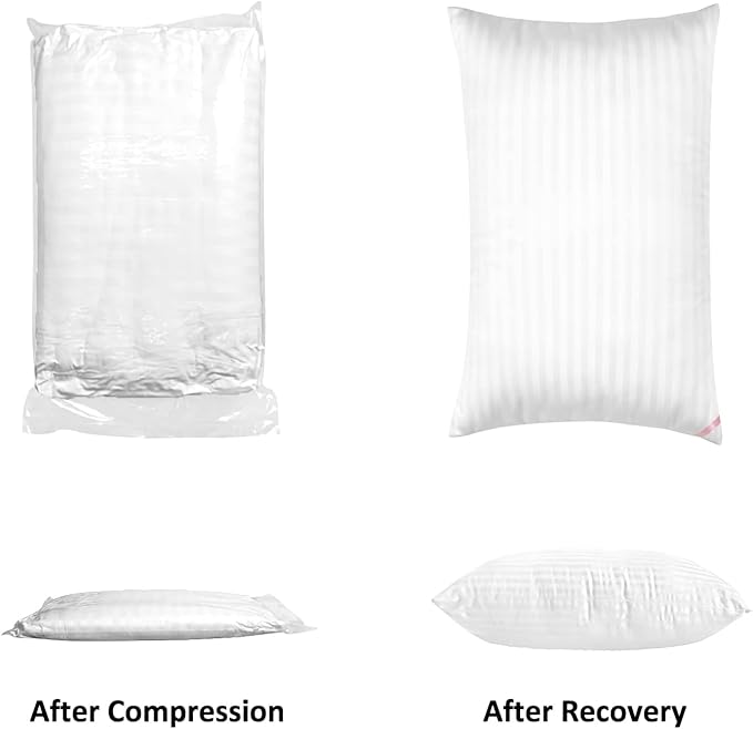 EIUE Hotel Collection Bed Pillows for Sleeping 2 Pack Queen Size，Pillows for Side and Back Sleepers,Super Soft Down Alternative Microfiber Filled Pillows,20 x 30 Inches