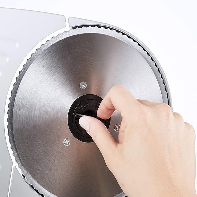 Meat Slicer Blade TOKASS 7.5'' Stainless Steel,Food Slicer Round Blade only for TOKASS Meat Slicer(Non-serrated blade)