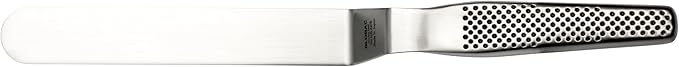 Global 6 inch Angled Palette Knife, Cranked Spatula, Stainless Steel, Baking, GS-42/6