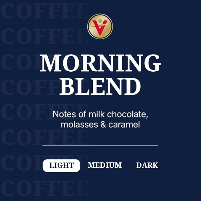 Victor Allen's Coffee Morning Blend, Light Roast, 80 Count, Single Serve Coffee Pods for Keurig K-Cup Brewers