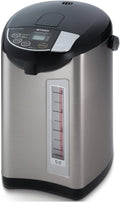 Tiger PDU-A50U-K Electric Water Boiler and Warmer, Stainless Black, 5.0-Liter