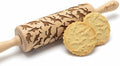DINOSAURS EMBOSSING ROLLING PIN ENGRAVED with DINOSAURS for EMBOSSED COOKIES JURASSIC ANIMALS TYRANNOSAURUS REX