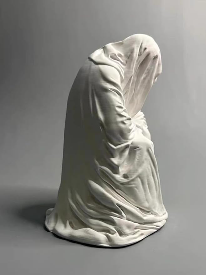 Skull Robe Resin Casting Molds - Jewelry, Candle Making & Craft Supplies - 3D Silicone Mold