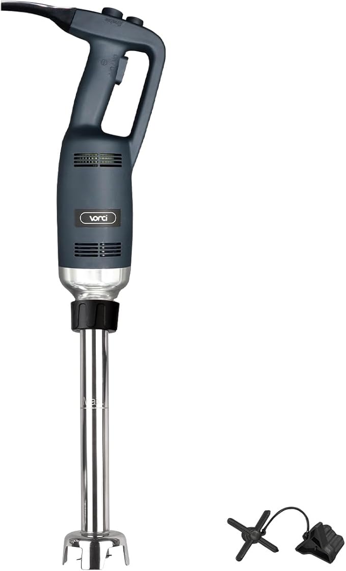 VONCI 500W Commercial Immersion Blender Handheld, 20" 304 Removable Shaft, Heavy Duty Stick Blender with Variable Speed 6000-20000RPM, Long Hand Mixer for Professional Kitchen Use.