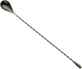 Barfly Bar Spoon, Teardrop End 11 13/16" (30.0 Cm), Gun Metal Black