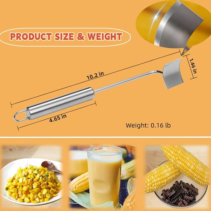 1 Pack Corn Cob Peeler, Corn Stripper, Corn Peeler for Corn on the Cob, Corn Cob Stripper Tool, Efficient Design Perfect for Dining Enthusiasts