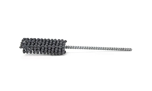 Brush Research BC10018 FLEX-HONE®, 1" (25.4mm) Diameter, 180 Grit, Silicon Carbide, For Mild Steel, Stainless Steel, Cast Iron and Softer Ferrous Materials