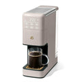 Beautiful Perfect Grind Programmable Single Serve Coffee Maker with Touch Display and Integrated Burr Grinder, Auto Coffee Strength Selection, 64oz Water Reservoir (Porcini Taupe)