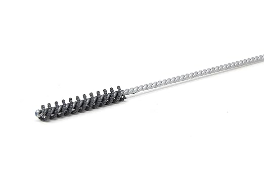 Brush Research BC6M24 FLEX-HONE®, 0.236" (6mm) Diameter, 240 Grit, Silicon Carbide, For Mild Steel, Stainless Steel, Cast Iron and Softer Ferrous Materials