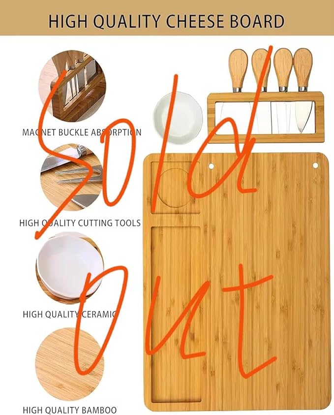 Cutting Board Wood Chopping Board Double Sided Charcuterie Boards Serving Board Kitchen Essential House Warming Hostess Host Gift Serving Tray for Christmas Wedding Birthday Anniversary Khaki Brown