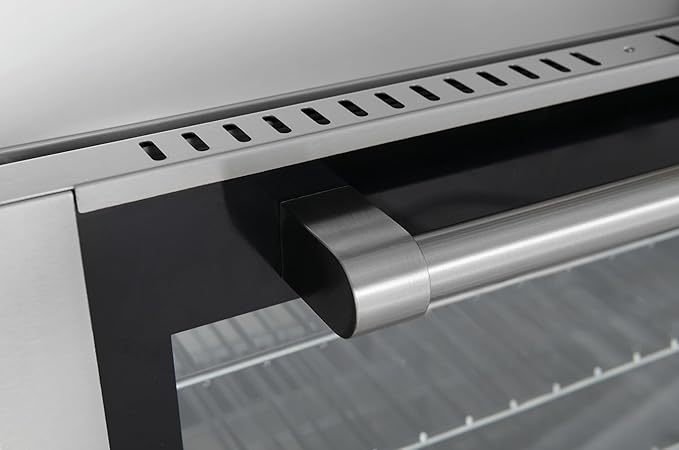 Kratos Commercial Oven, Half Size Electric Countertop Convection Oven, Holds Four Half Size Sheet Pans, 208/240V (29M-003)