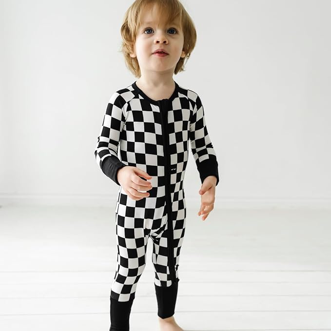 Little Sleepies Pajamas for Baby Boys & Girls, Viscose from Bamboo Baby Pajamas, Preemie & Newborn Sleepers, 2-Way Zipper PJs