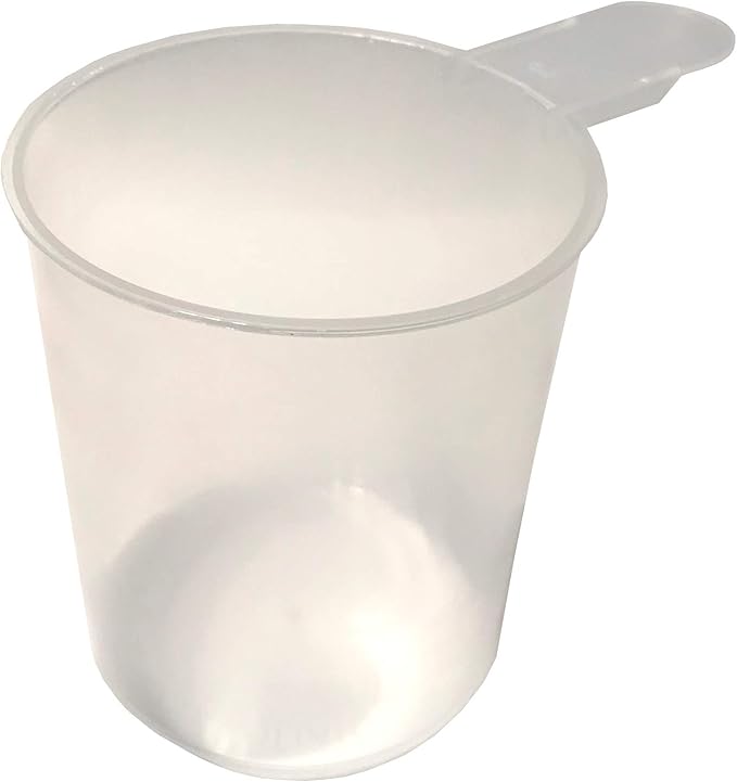 3/4 Cup (6 Oz. | 175 mL) Short Handle Scoop for Measuring Coffee, Pet Food, Grains, Protein, Spices and Other Dry Goods (Pack of 10)