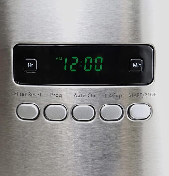 Kenmore 40706 12-Cup Programmable Aroma Control Coffee Maker in Stainless Steel