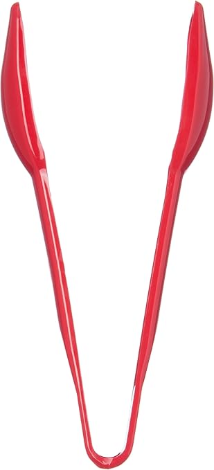 Carlisle FoodService Products Carly Salad Tong, 6" Salad Tong, 12 Pack