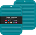 Joyhalo Silicone Trivet Mats Pot Holder Hot Pads Plate Holder Gripper Pad Garlic Peeler Drying Mat Coasters