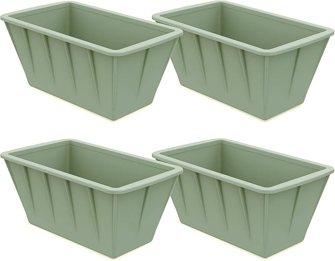 Extra Large Ice Cube Molds 4Pack 32LB Silicone Ice Block Molds for Ice Plunge Tub, Reusable Ice Cube Trays for Freezer, Giant Ice Cube Molds for Home Ice Baths,Cold Plunge Accessories (Green)