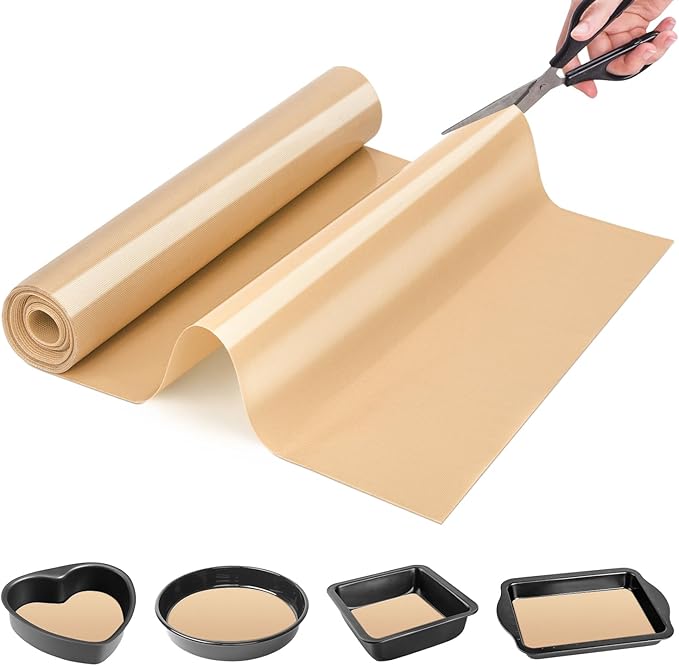 Silicone Baking Mat Roll, Sub Roll Mats,Non-slip Silicone Pastry Mat, Silicone Mat for Kitchen Counter, Non-Stick Reusable Air Fryer Linner, Oven Mat Oven Liner, Freeze Dryer Mat