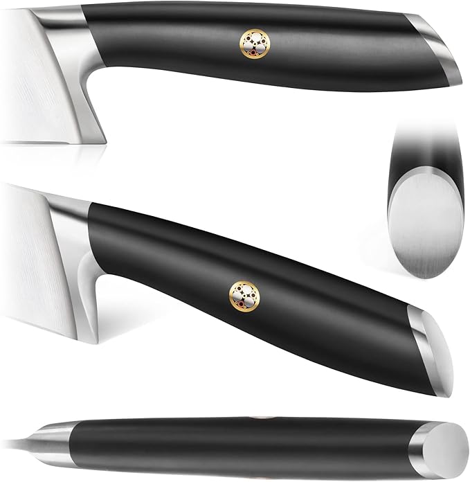 Cangshan L Series 10-Piece Knife Block Set, Forged German Steel, Black, 1027440