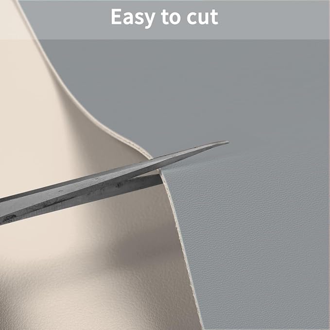 Table Protector Pad for Dining Room Table - Can Be Used On Both Sides Waterproof and Easy to Clean Good Flatness Used for Dining Table(Off White+Light Gray 46x96)