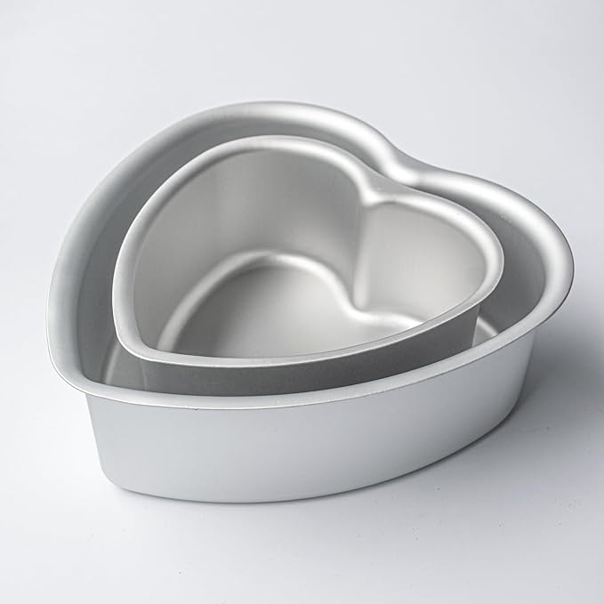 Heart Shaped Cake Pans 6&8 Inch 3 Inch Deep Other Occasion Cakes