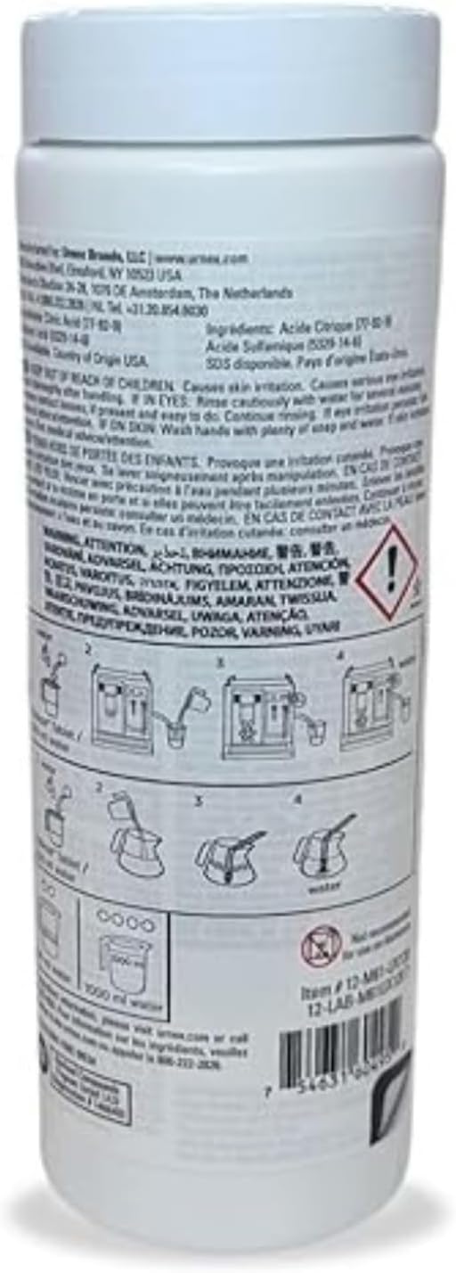 Urnex URN3301 Rinza Milk Cleaning Tablets