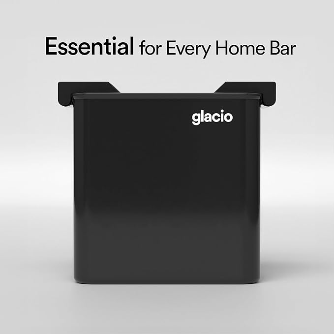glacio Clear Ice Maker Set – Crystal Clear Ice Ball & Cube Molds for Whiskey and Cocktails | Dilution-Free Directional Freezing Design | Easy Removal