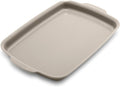 GreenPan Premiere Ovenware Healthy Ceramic Nonstick 13" x 9" Quarter Sheet Baking Pan, PFAS-Free, Warp-Free Bakeware, Durable Quick Heating, Oven & Broiler Safe to 600F, Dishwasher Safe, Taupe