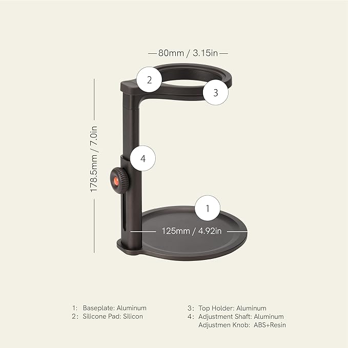OutIn Nano Portable Electric Espresso Machine, Detachable Universal Coffee Stand