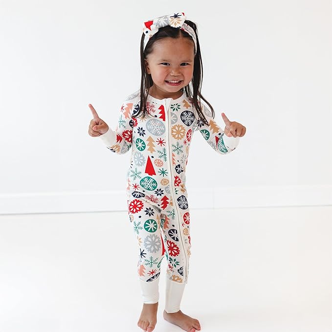 Little Sleepies Pajamas for Baby Boys & Girls, Viscose from Bamboo Baby Pajamas, Preemie & Newborn Sleepers, 2-Way Zipper PJs