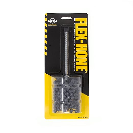 Brush Research BC21880 FLEX-HONE®, 2-1/8" (54mm) Diameter, 80 Grit, Silicon Carbide, for Mild Steel, Stainless Steel, Cast Iron and Softer Ferrous Materials