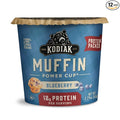 Kodiak Cakes Minute Muffins, Mountain Blueberry, 2.29 Ounce (Pack of 12) (Packaging May Vary)