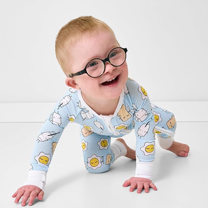 Little Sleepies Pajamas for Baby Boys & Girls, Viscose from Bamboo Baby Pajamas, Preemie & Newborn Sleepers, 2-Way Zipper PJs