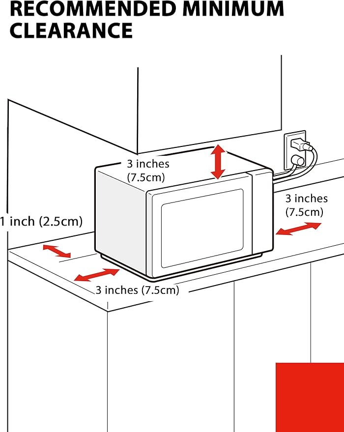 Toshiba ML-EM62P(SS) Large Countertop Microwave with Smart Sensor, 6 Menus, Auto Defrost, ECO Mode, Mute Option & 16.5" Position Memory Turntable, 2.2 Cu Ft, 1200W, Stainless Steel