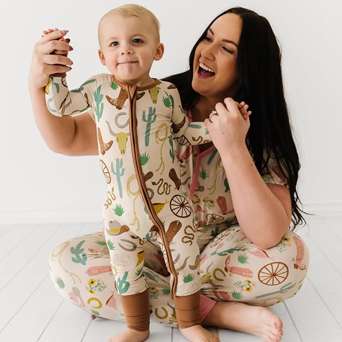 Little Sleepies Pajamas for Baby Boys & Girls, Viscose from Bamboo Baby Pajamas, Preemie & Newborn Sleepers, 2-Way Zipper PJs
