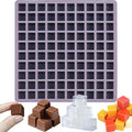 Square Chocolate Mold, Mini Silicone Candy Molds, SIQINZONGWA 100 Cavities Square Gummy Silicone Molds Bite Size for Chocolate, Candy, Gummy, Caramels, Jelly, Ice Cubes, Pet Treats